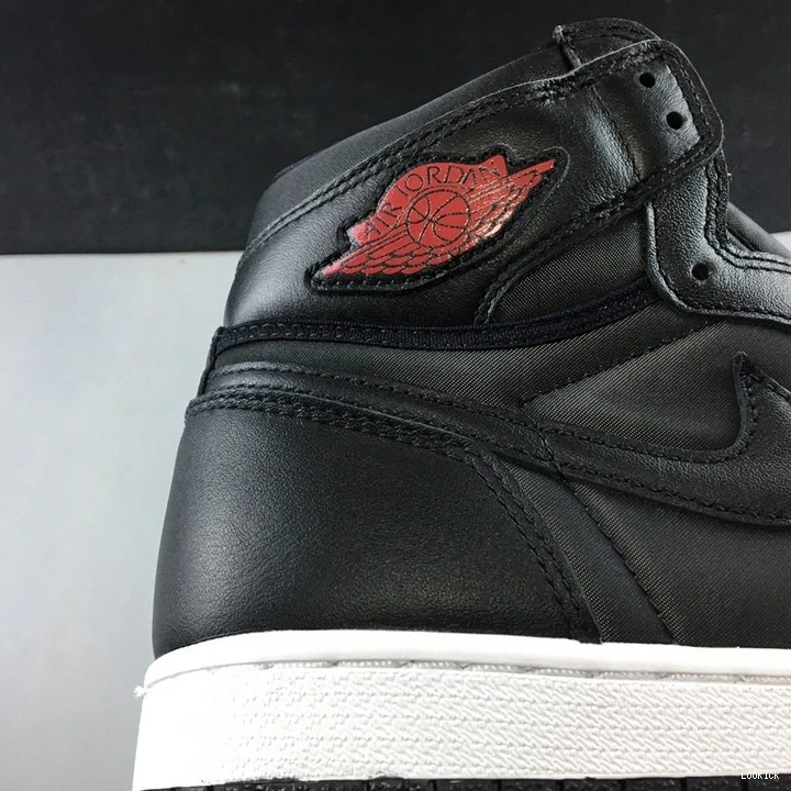 Rep Gym 1 Black Black Retro Red 555088-060 Jordan  High 0514